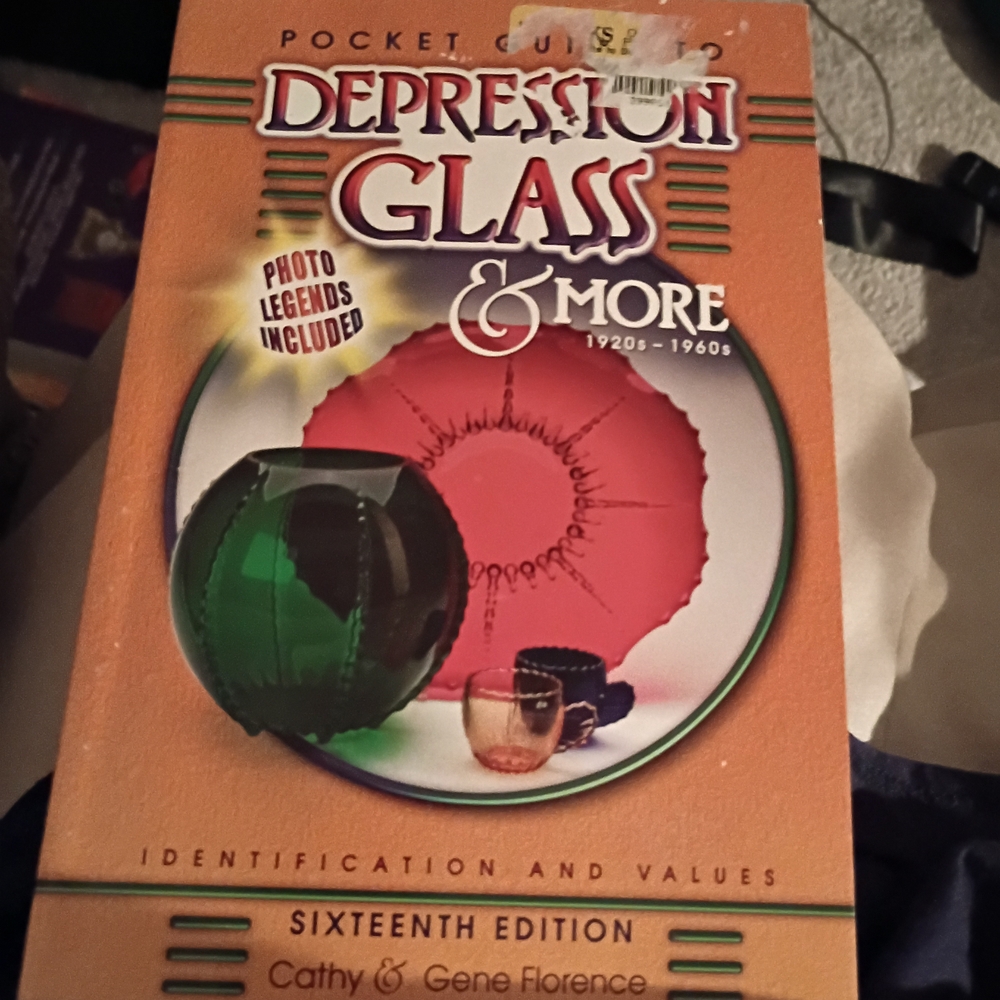 Depression Glass Guide Book